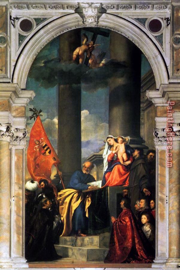 Titian Pesaros Madonna